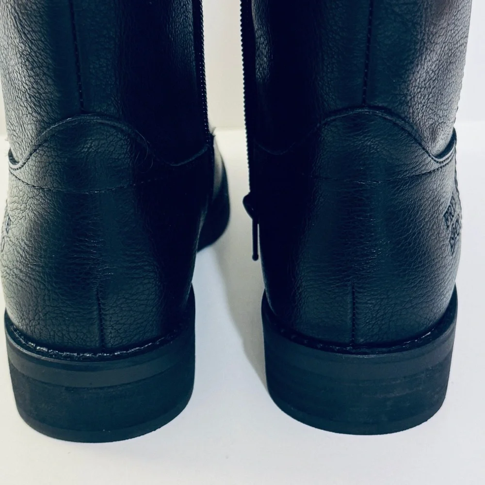 FRYE AND CO. Women's Kellie Button Tall Knee High Black Boot Sz 7 - Picture 8 of 15